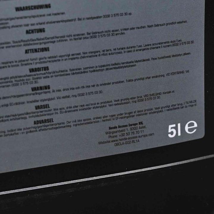 Dobór płynu chłodniczego Honda