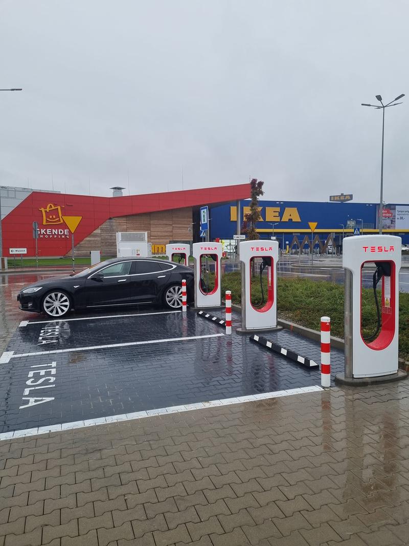 Rodzaje ładowania Tesli