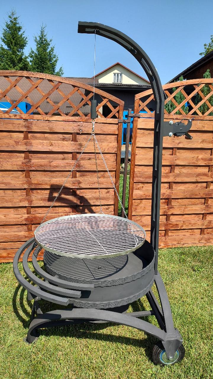 Kreatywne grillowanie z felgi