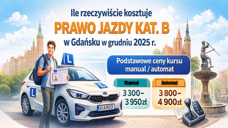 Ceny kursów na prawo jazdy