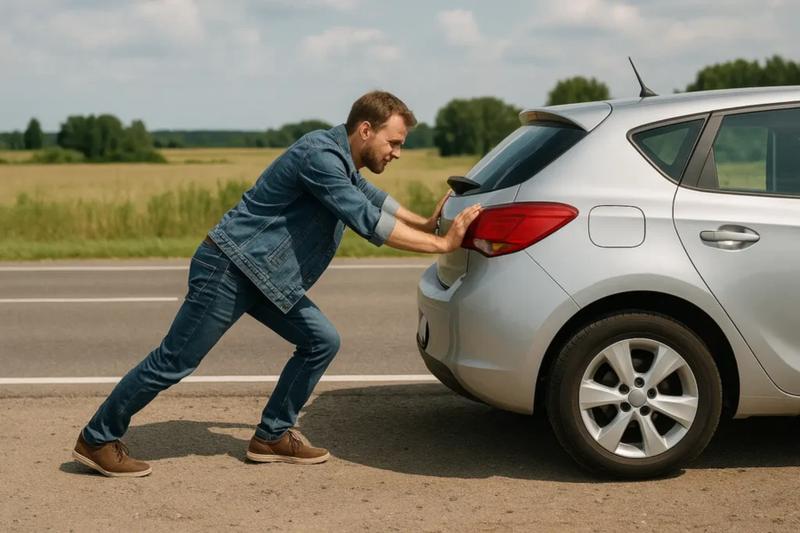 Odpalenie diesla na popych