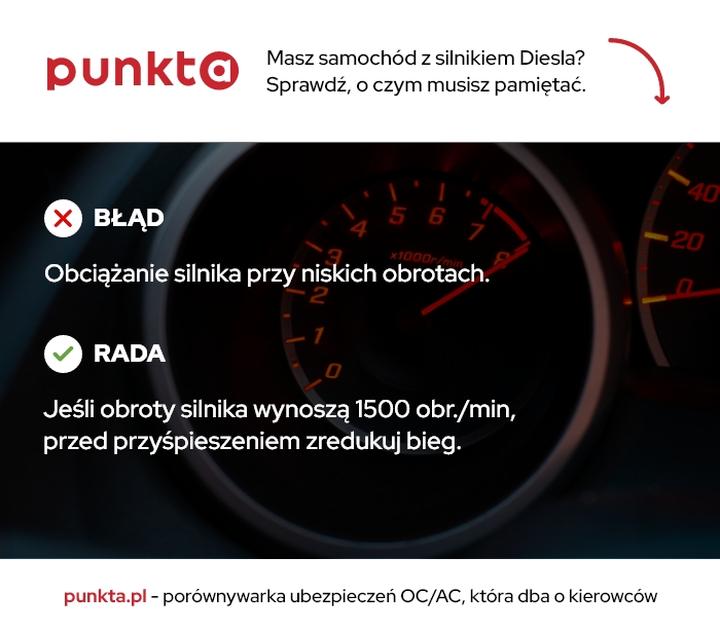 Optymalne obroty silnika diesel