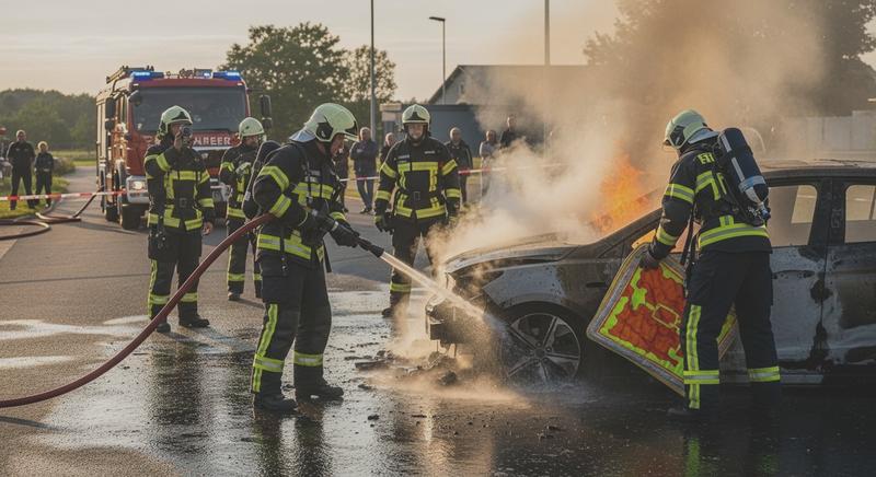 Pożary samochodów elektrycznych