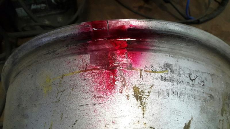 Spawanie felg aluminiowych