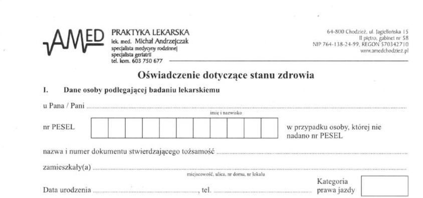 Jak przygotować się do badań