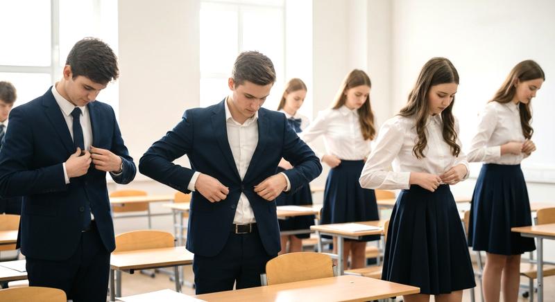 Ubrania na egzamin teoretyczny